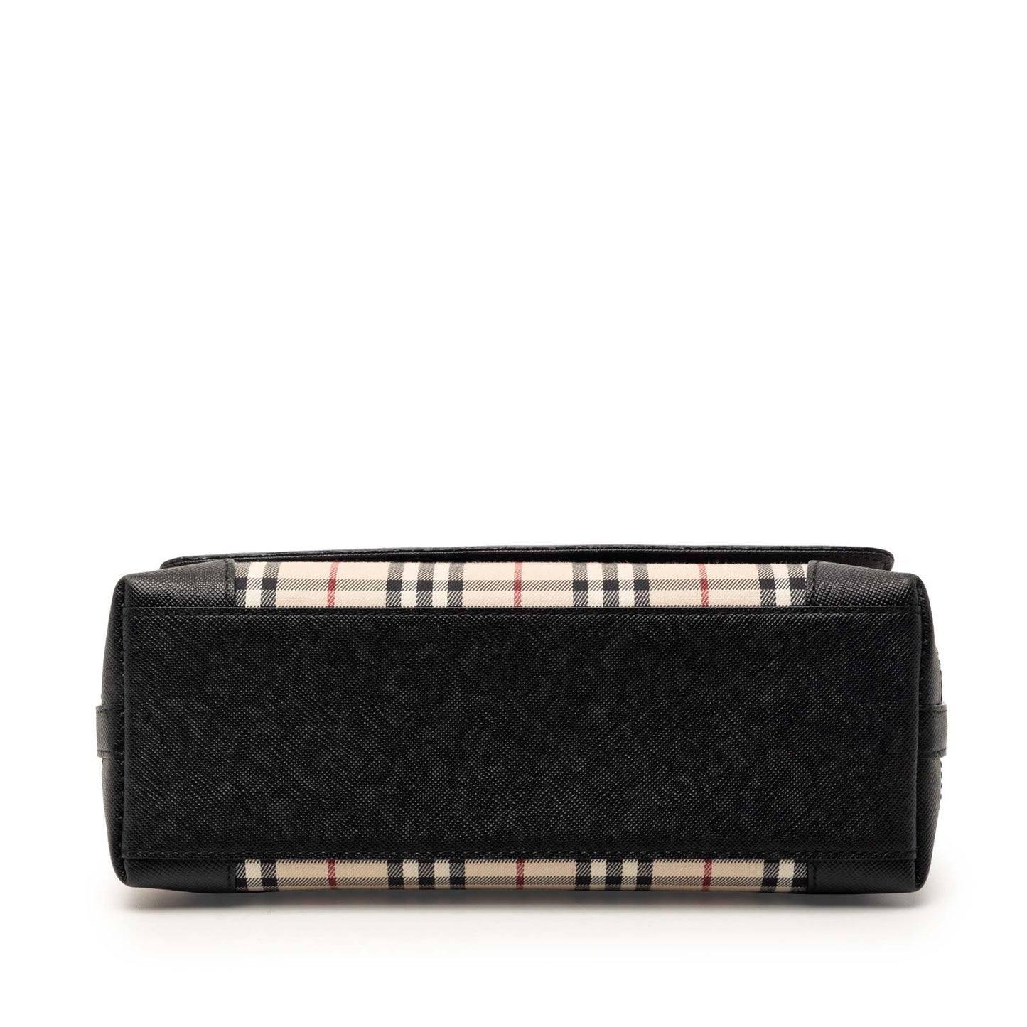 House Check Canvas Flap Crossbody