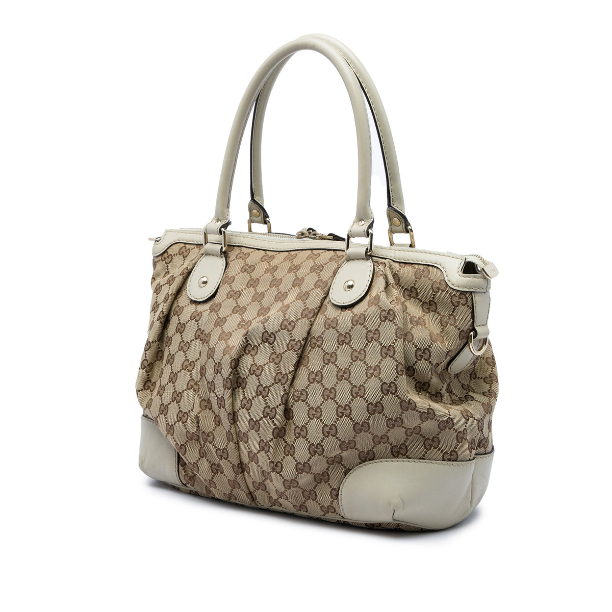 Gucci GG Canvas Sukey Satchel