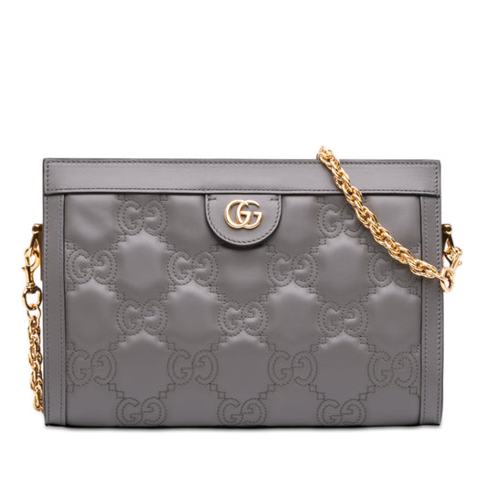 Gucci Small GG Marmont Matelasse Leather Ophidia Chain Bag
