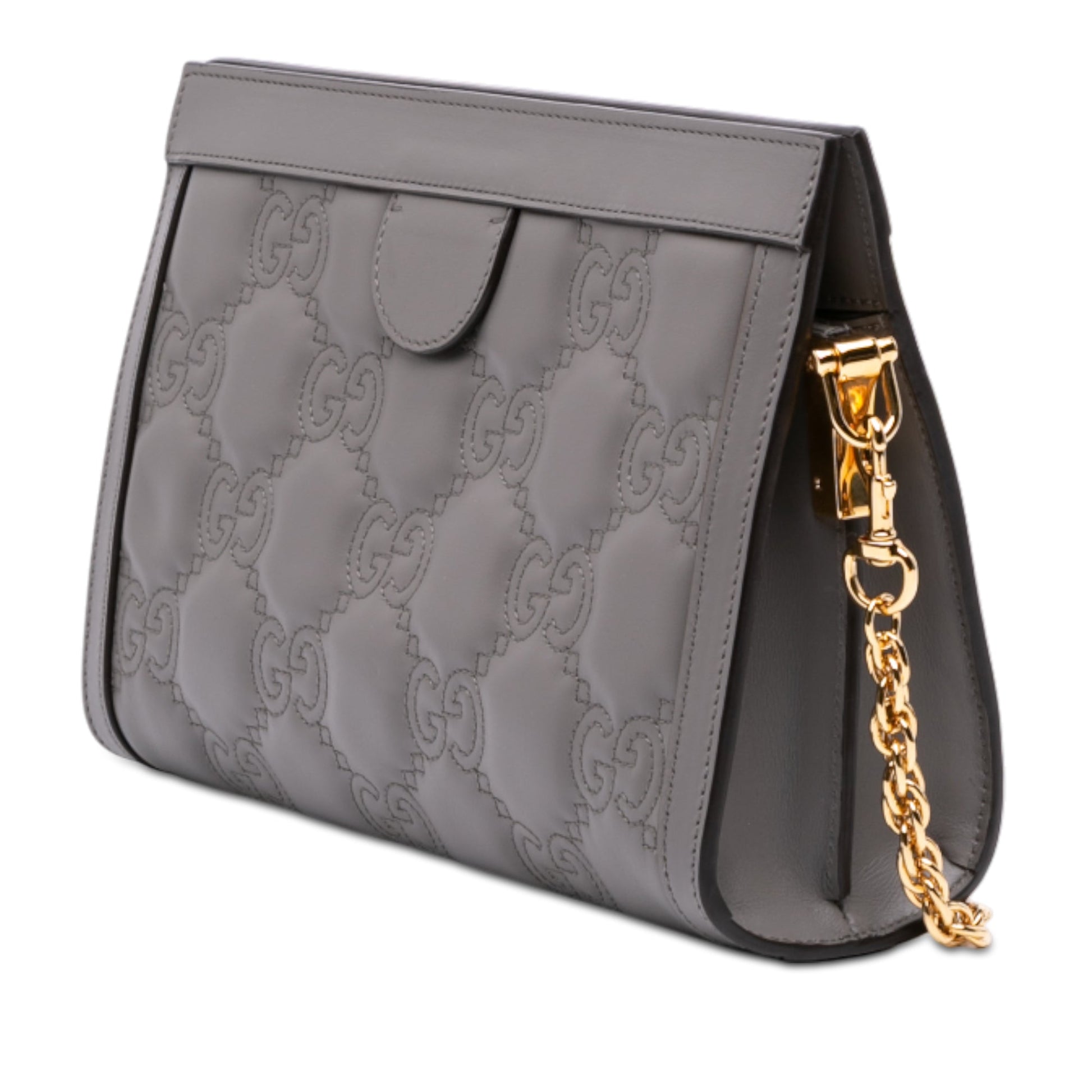Gucci Small GG Marmont Matelasse Leather Ophidia Chain Bag