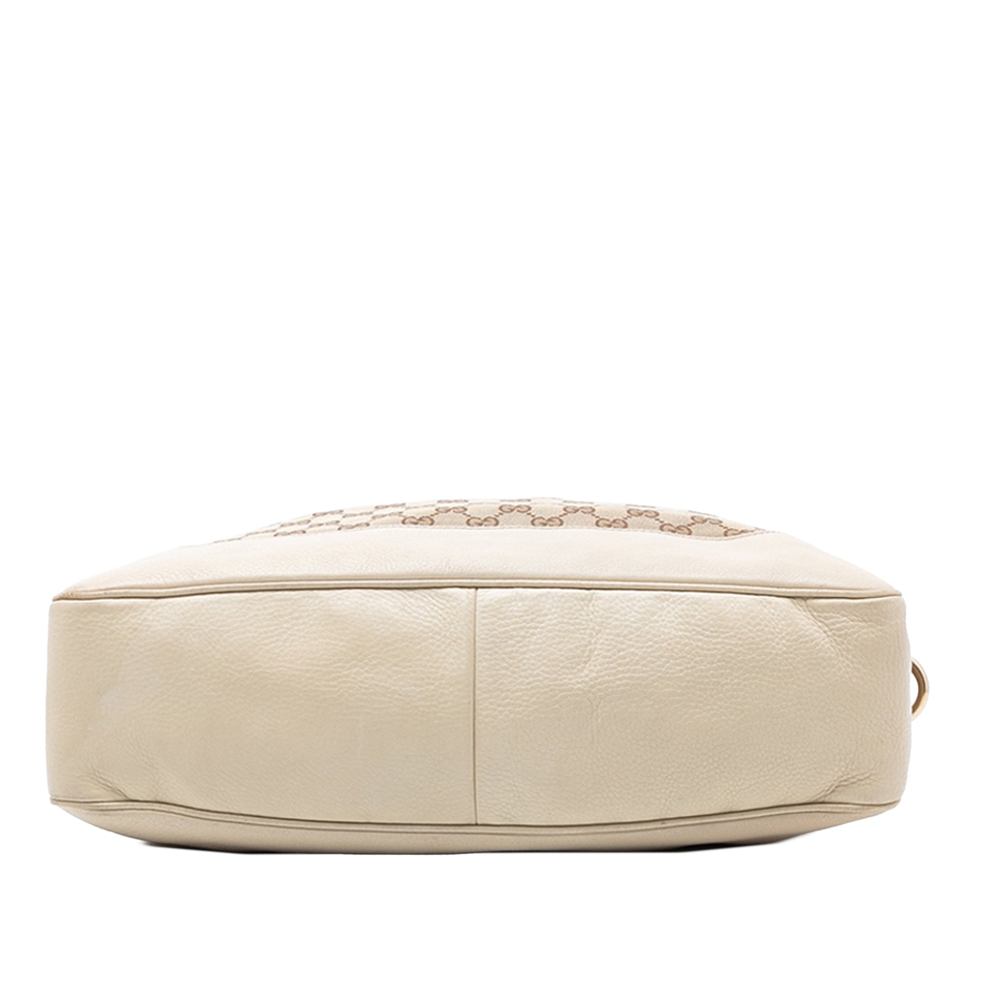 GG Canvas Bamboo Diana Satchel