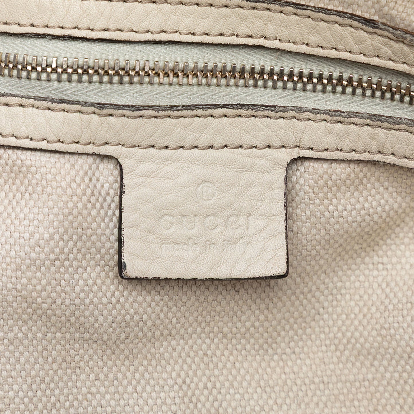 GG Canvas Bamboo Diana Satchel