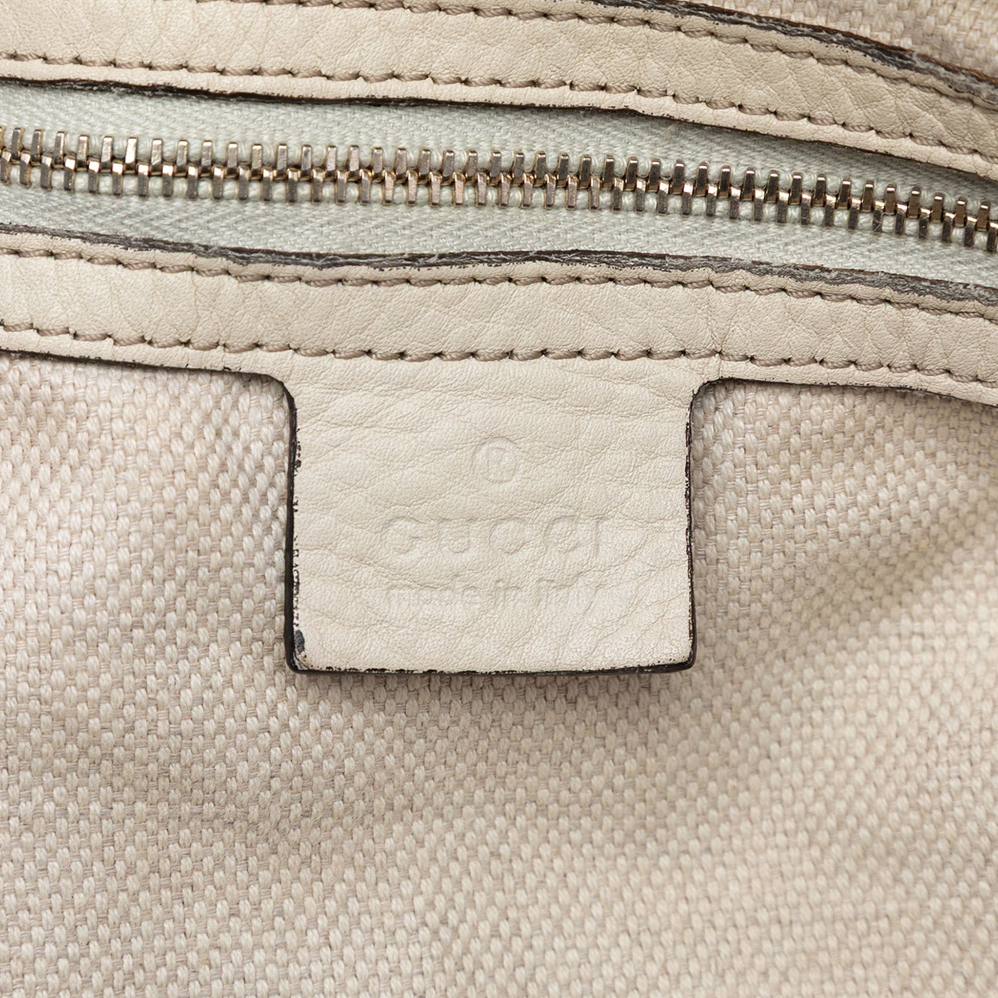 GG Canvas Bamboo Diana Satchel