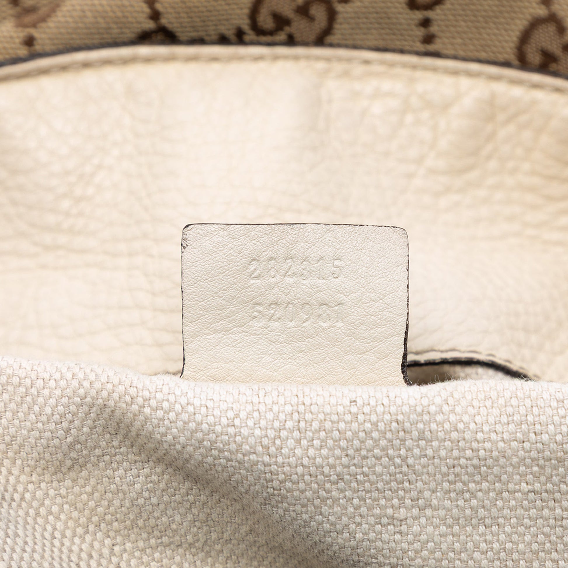 GG Canvas Bamboo Diana Satchel