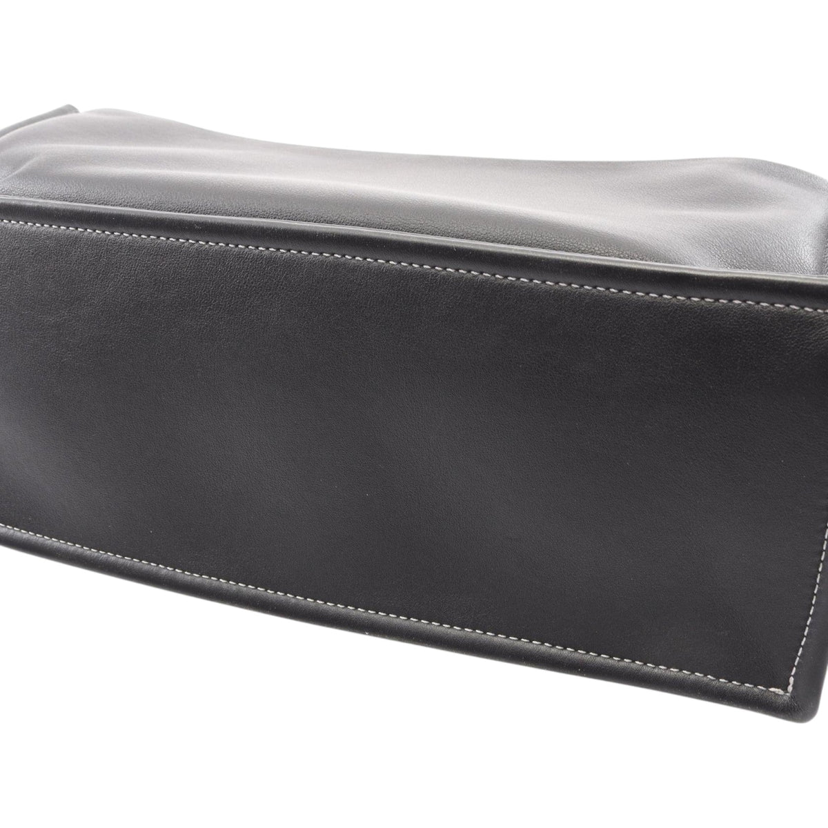 Chanel Large Bicolor Metallic Goatskin and Calfskin Boy Tote — Silver