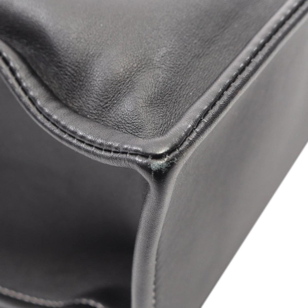Chanel Large Bicolor Metallic Goatskin and Calfskin Boy Tote — Silver