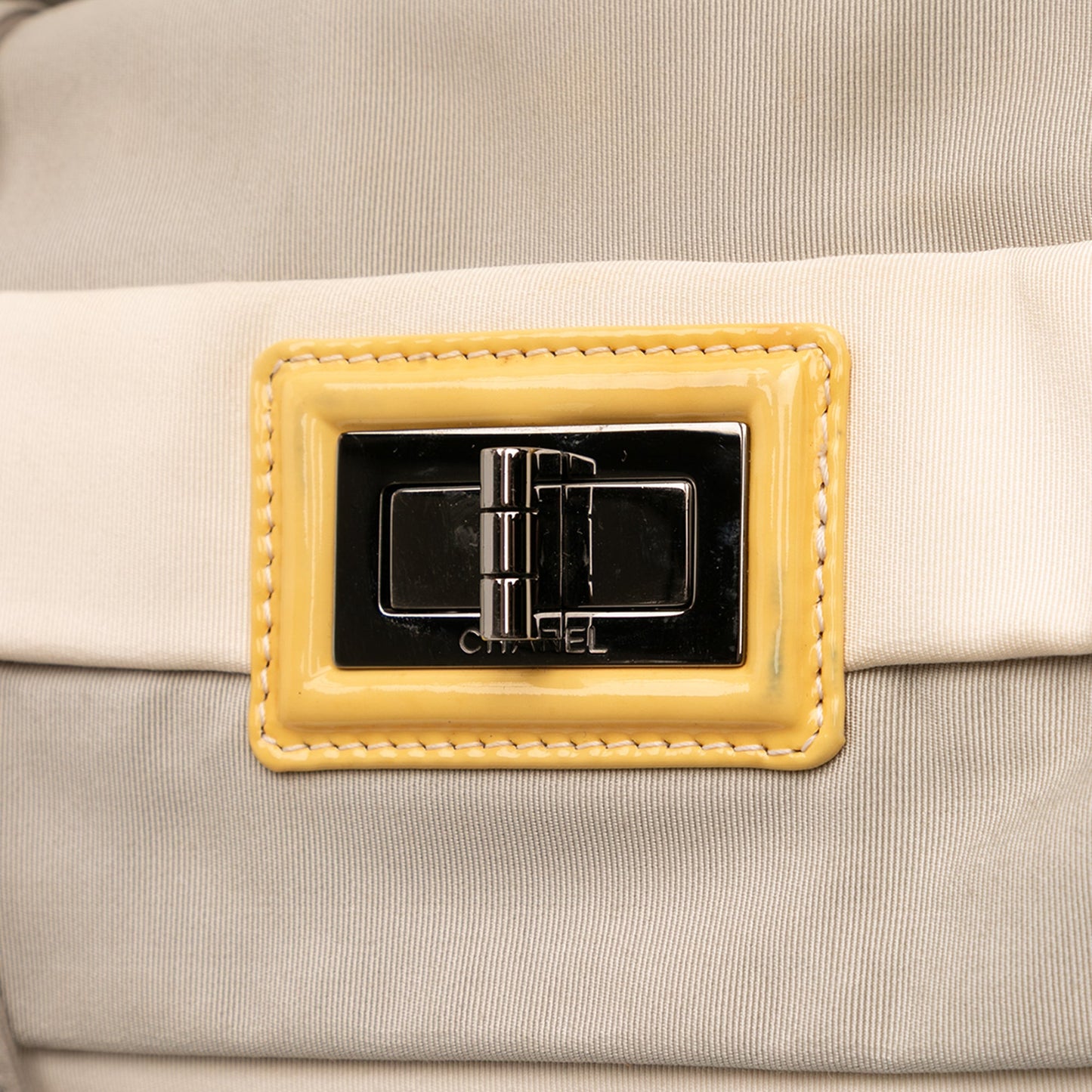Chanel Bicolor Nylon Grosgrain Reissue 2.55 Shopping Tote