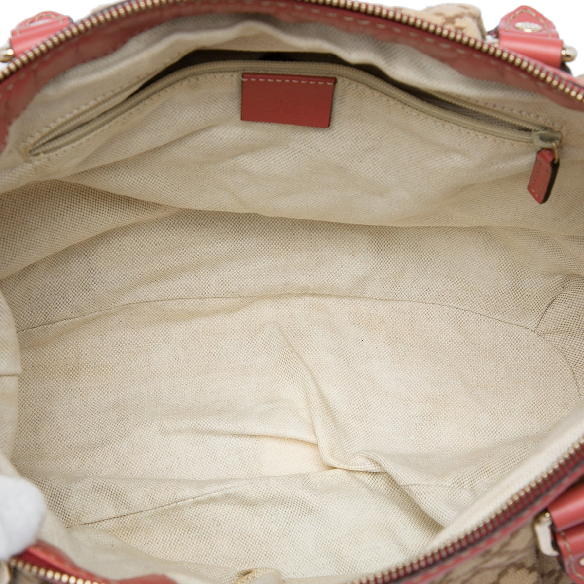 Gucci Diamante Canvas Sukey Satchel
