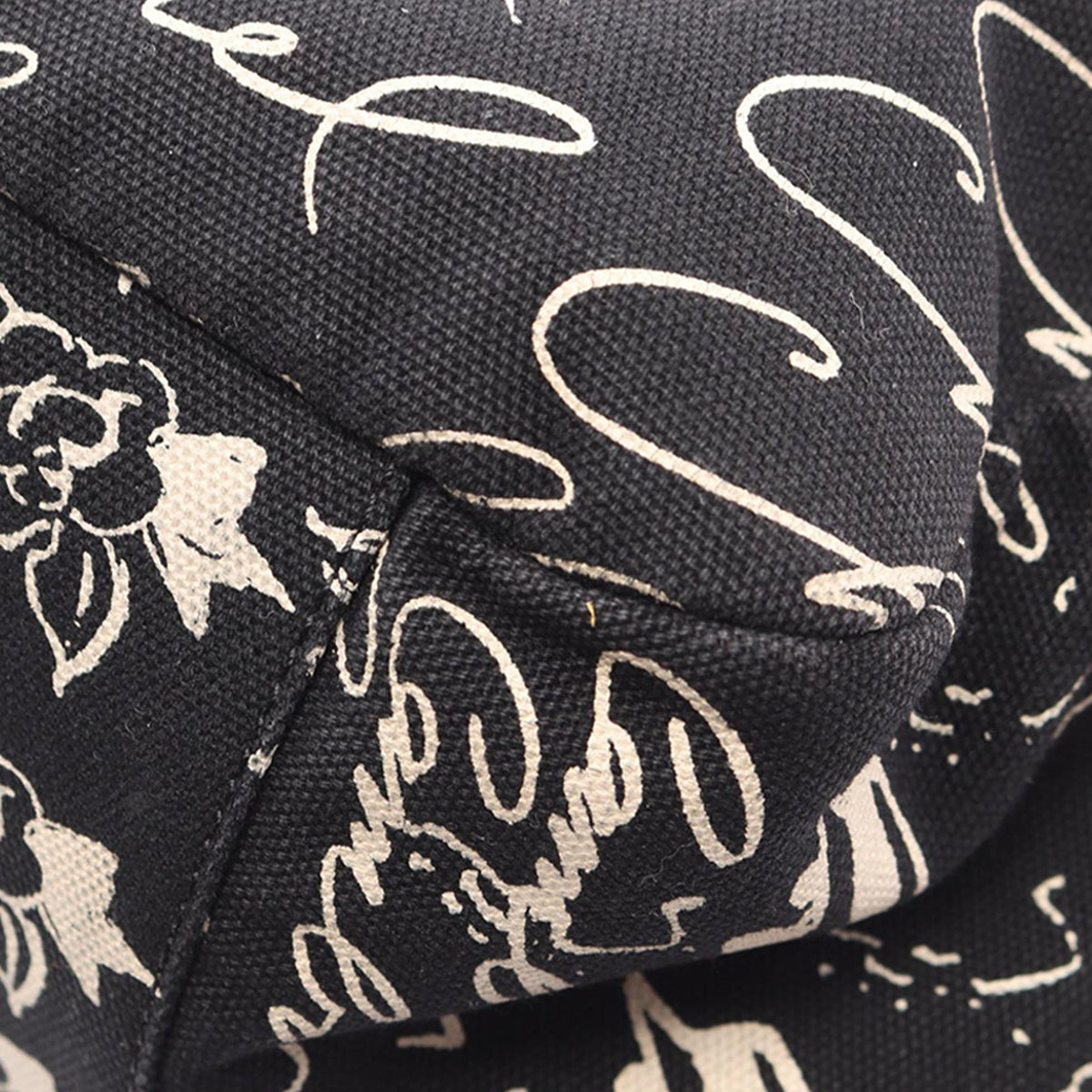 Chanel Canvas Camellia Flower Tote