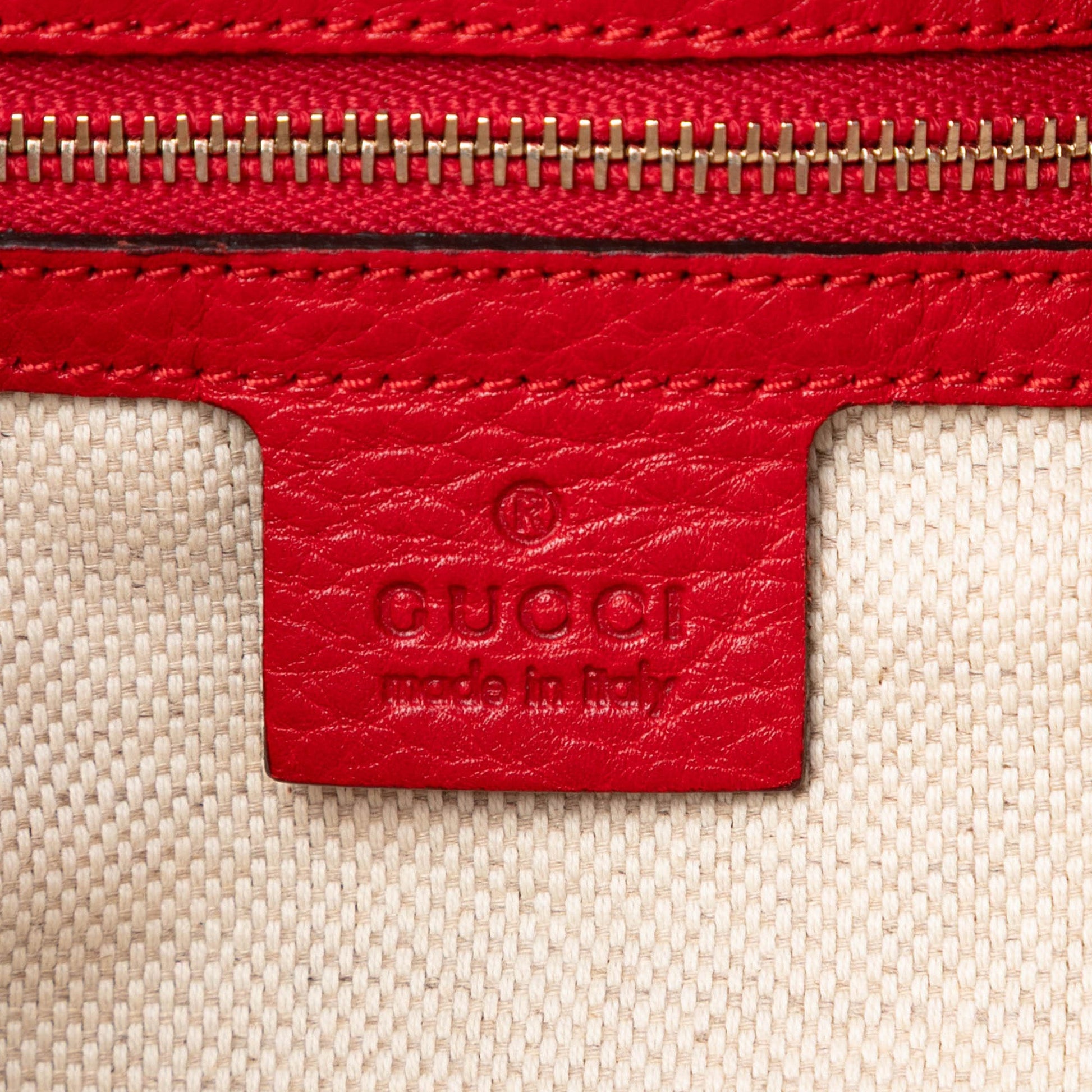 Gucci GG Canvas Bamboo Diana Satchel