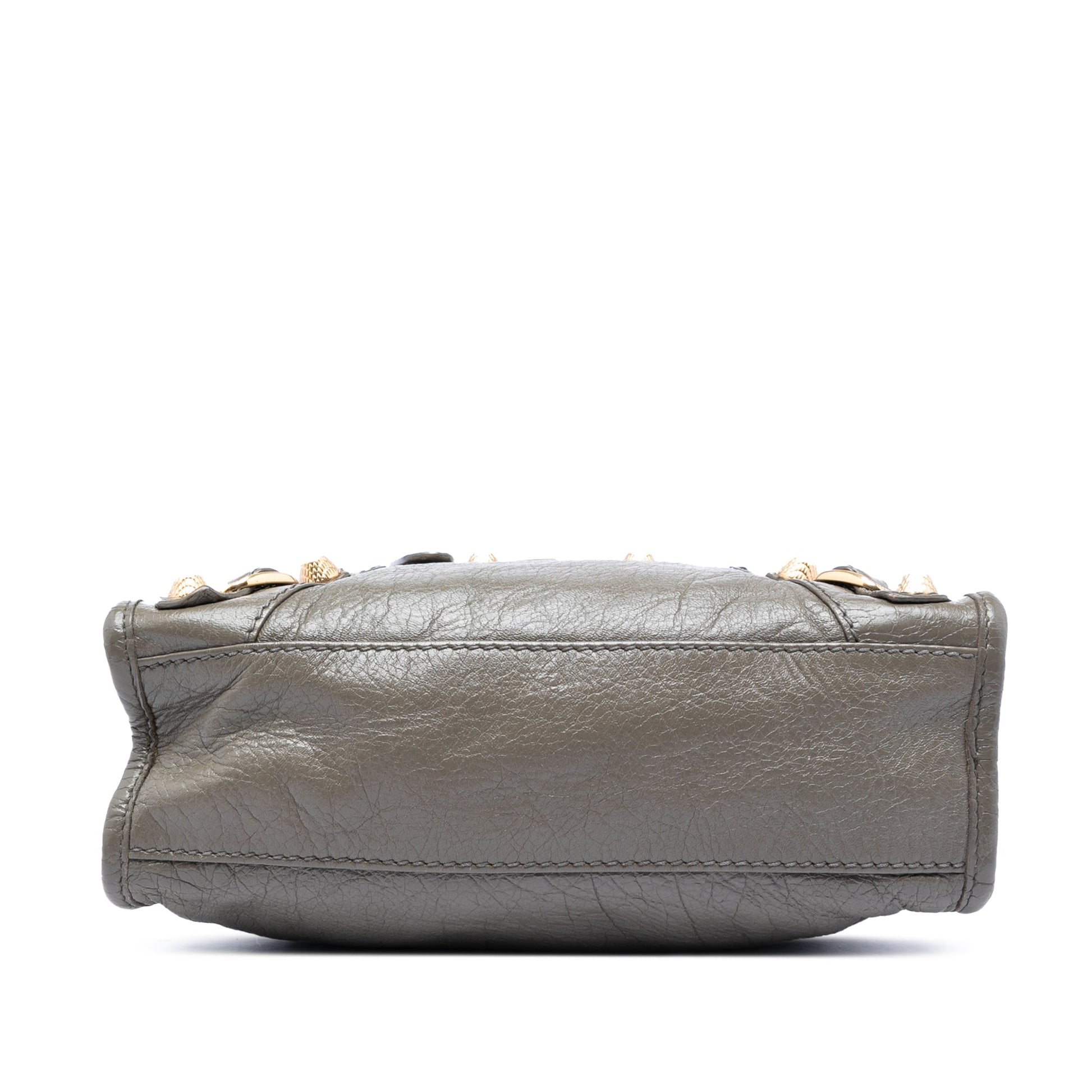 Balenciaga Mini Lambskin Motocross Giant 21 City Satchel