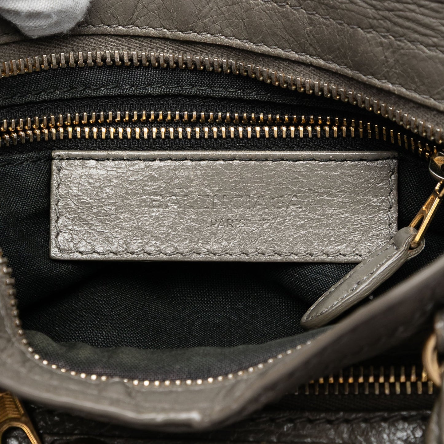 Balenciaga Mini Lambskin Motocross Giant 21 City Satchel