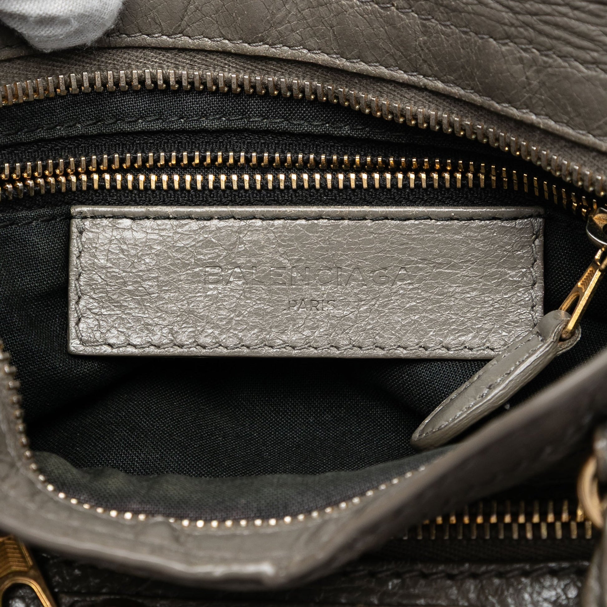 Balenciaga Mini Lambskin Motocross Giant 21 City Satchel