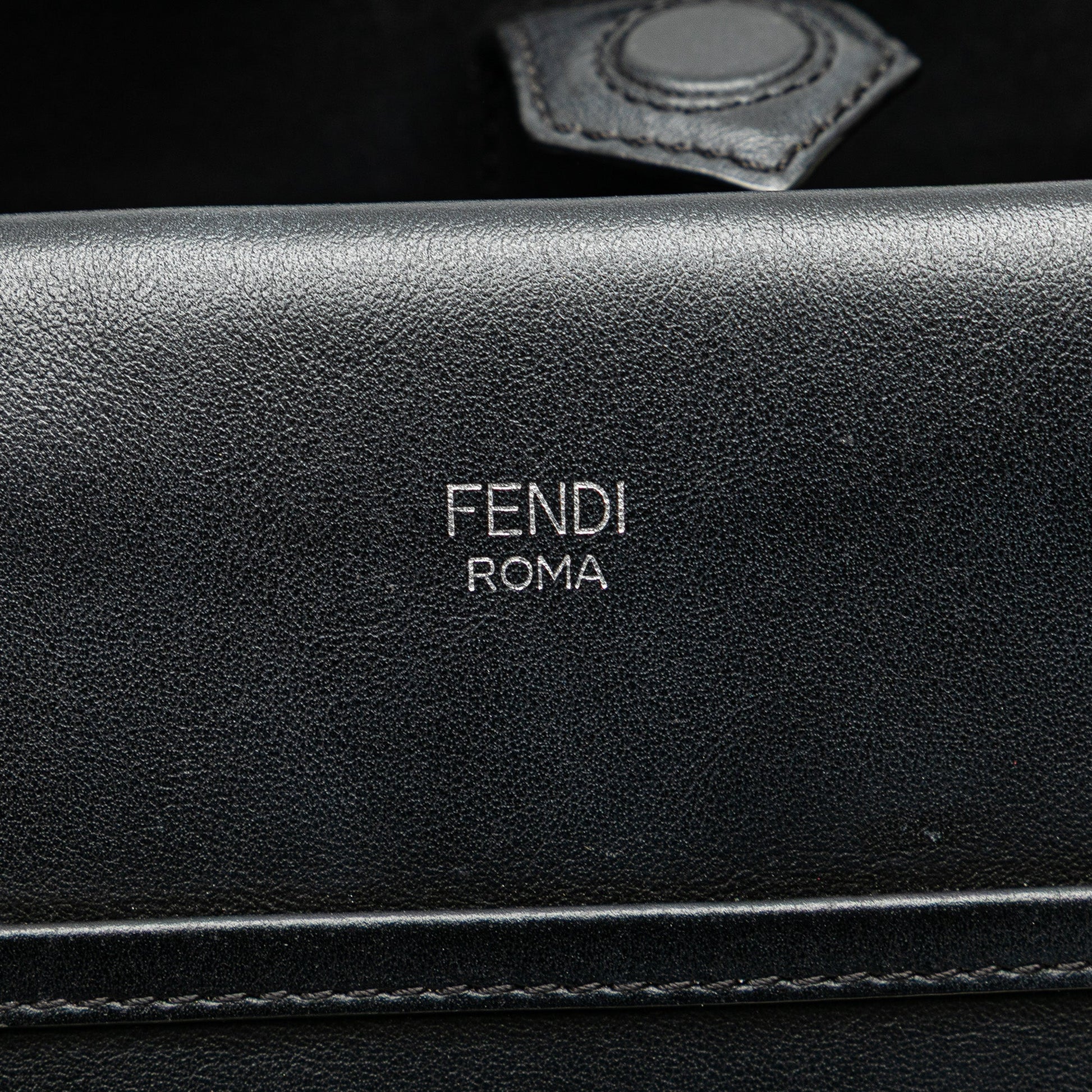 Fendi Medium Leather Runaway Satchel