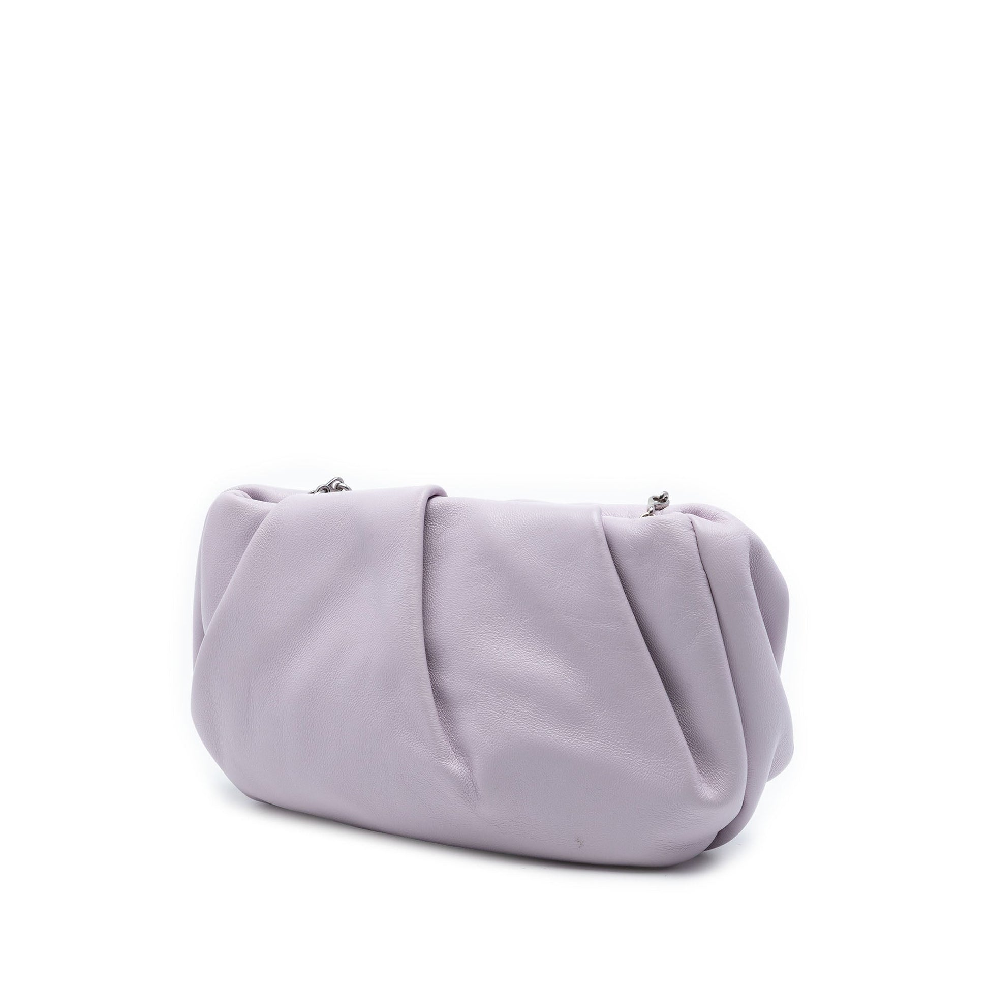 Burberry Lambskin Rose Chain Clutch
