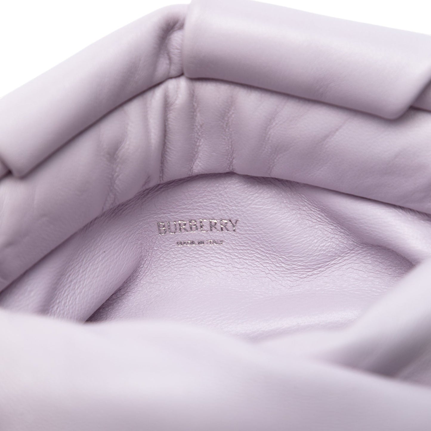 Burberry Lambskin Rose Chain Clutch