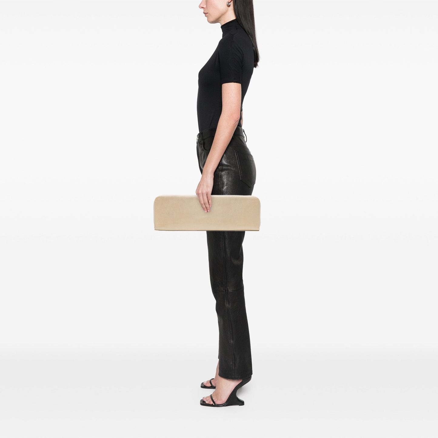 Maison Margiela XL Leather Long Slim Clutch