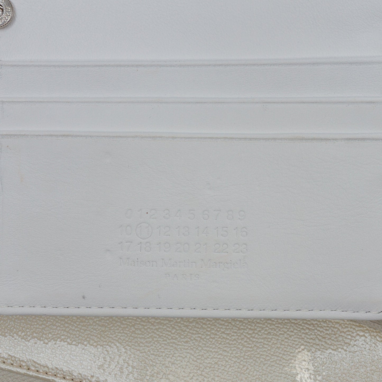 Maison Margiela XL Leather Long Slim Clutch