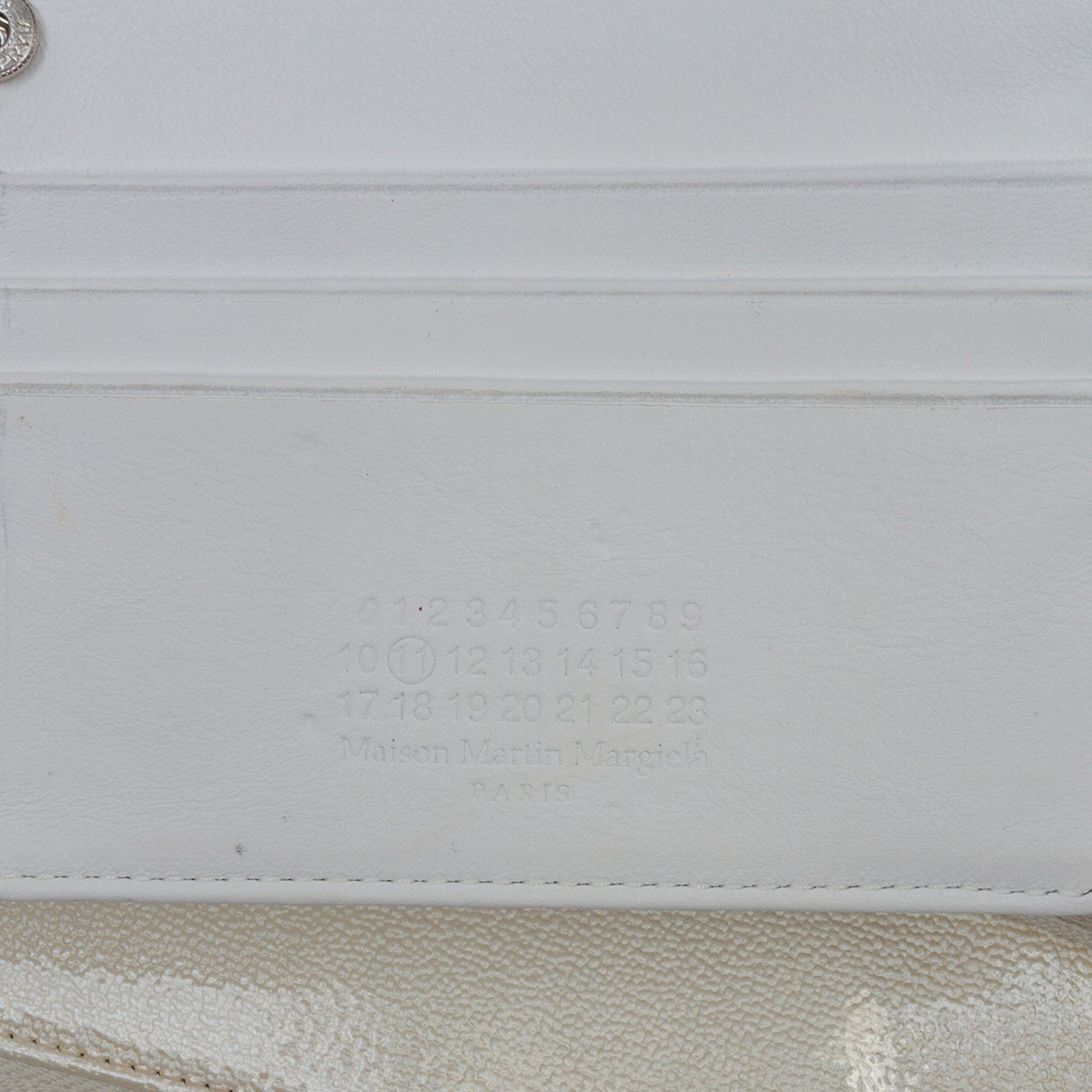 Maison Margiela XL Leather Long Slim Clutch