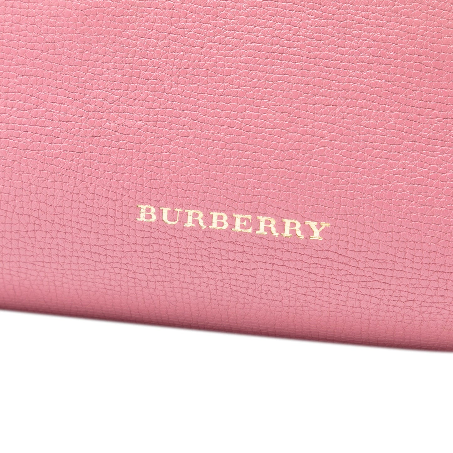 Burberry Medium Leather and House Check Banner Satchel