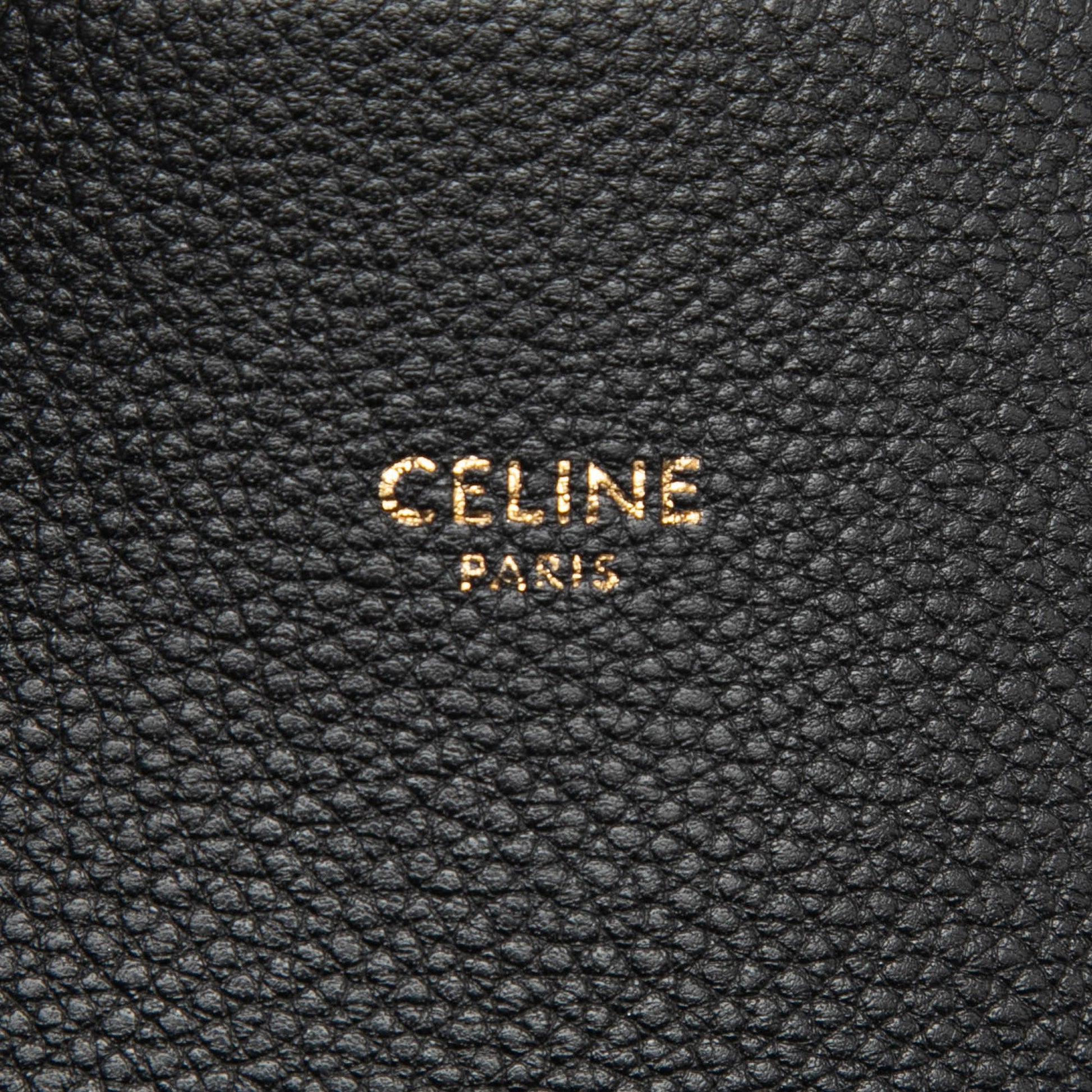 Celine Small Leather Phantom Cabas Tote