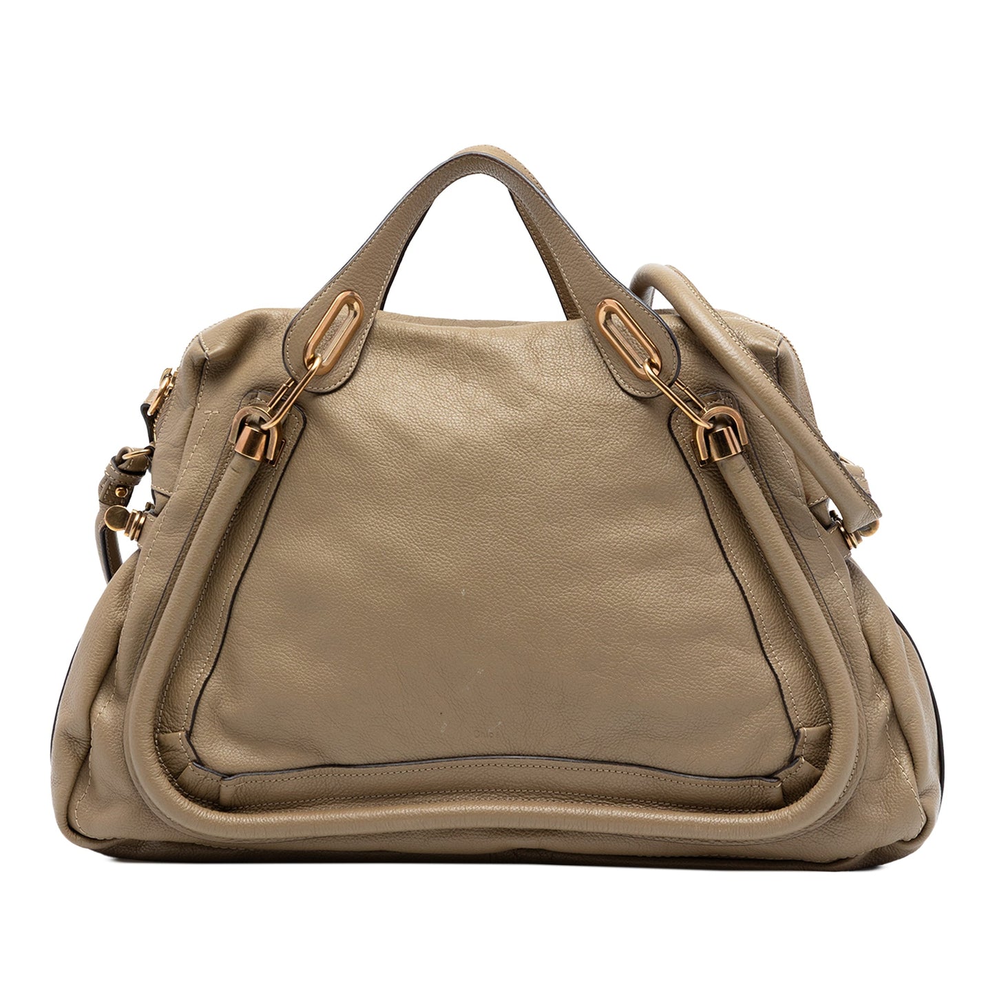 Chloé Large Leather Paraty Satchel