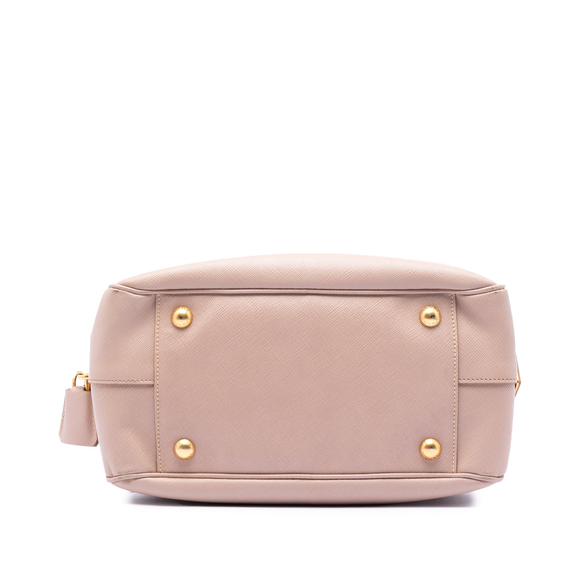 Prada Small Saffiano Square Bauletto Satchel