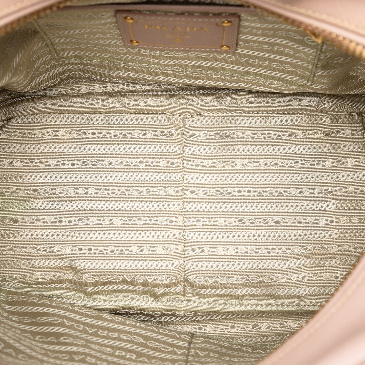 Prada Small Saffiano Square Bauletto Satchel