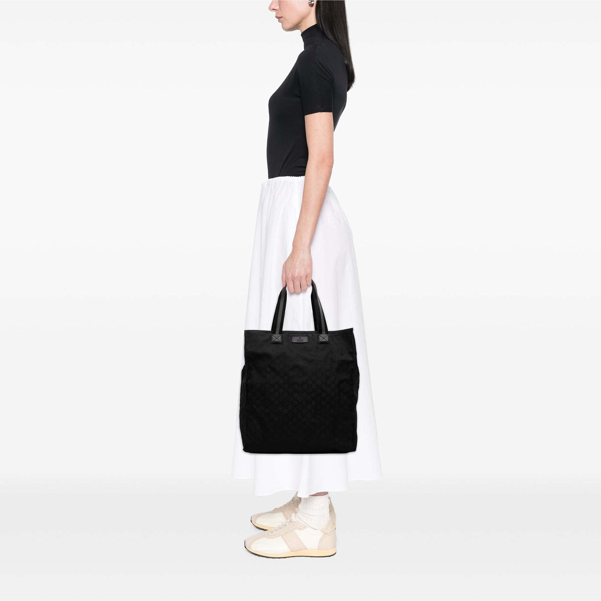 Gucci GG Nylon Web Tote