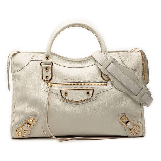 Chevre Motocross Classic Metallic Edge City Satchel