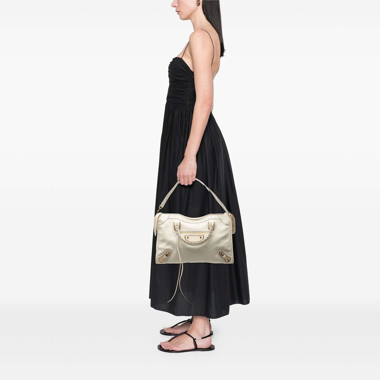 Chevre Motocross Classic Metallic Edge City Satchel