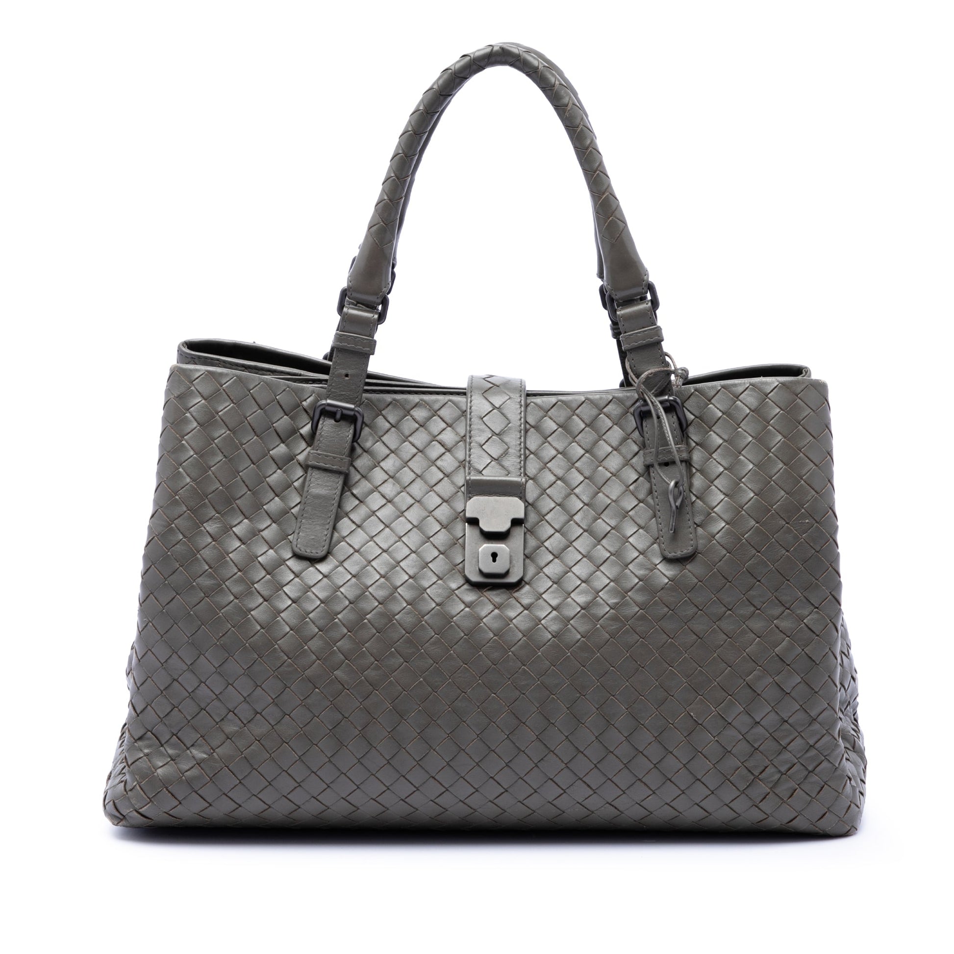 Bottega Veneta Medium Nappa Intrecciato Roma Tote