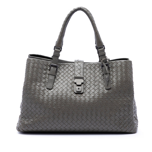 Bottega Veneta Medium Nappa Intrecciato Roma Tote