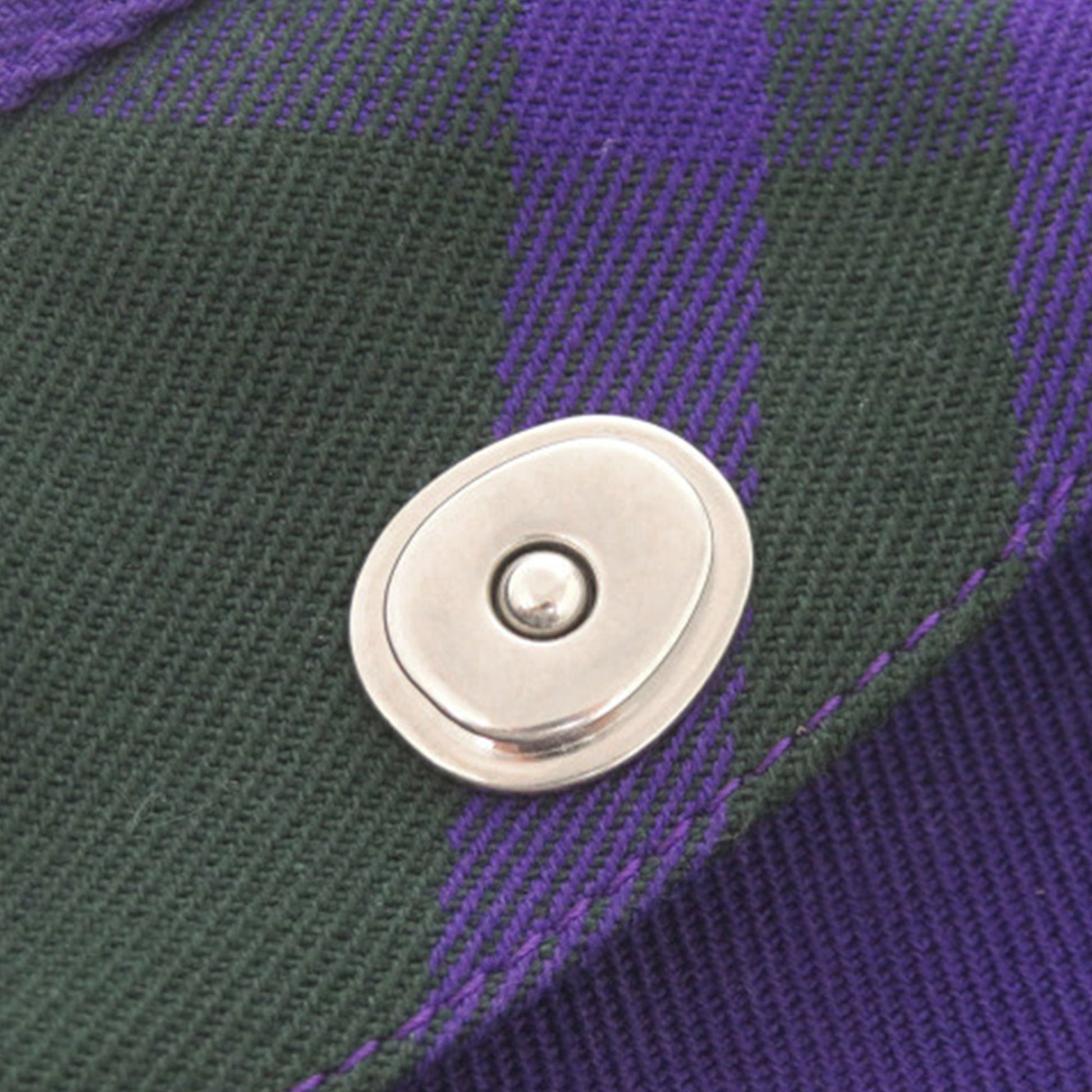 Burberry Supernova Check Canvas Clutch