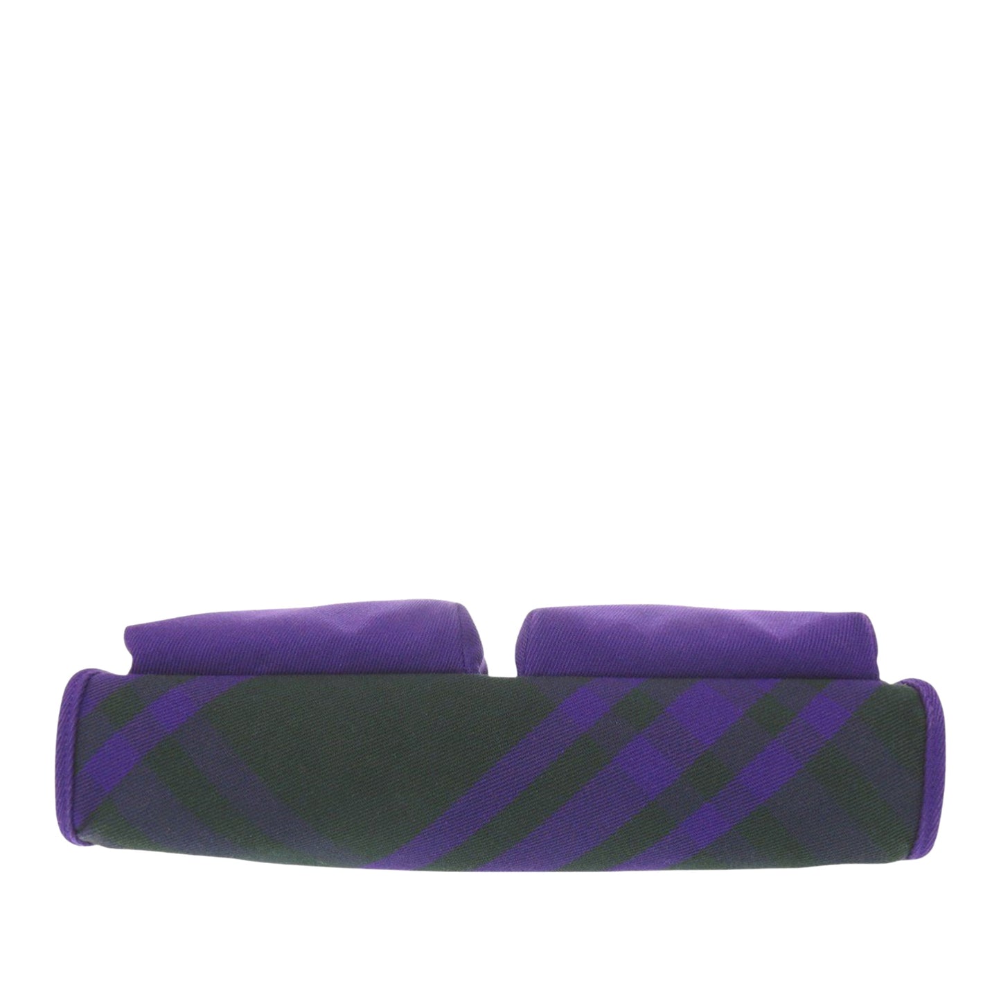 Burberry Supernova Check Canvas Clutch