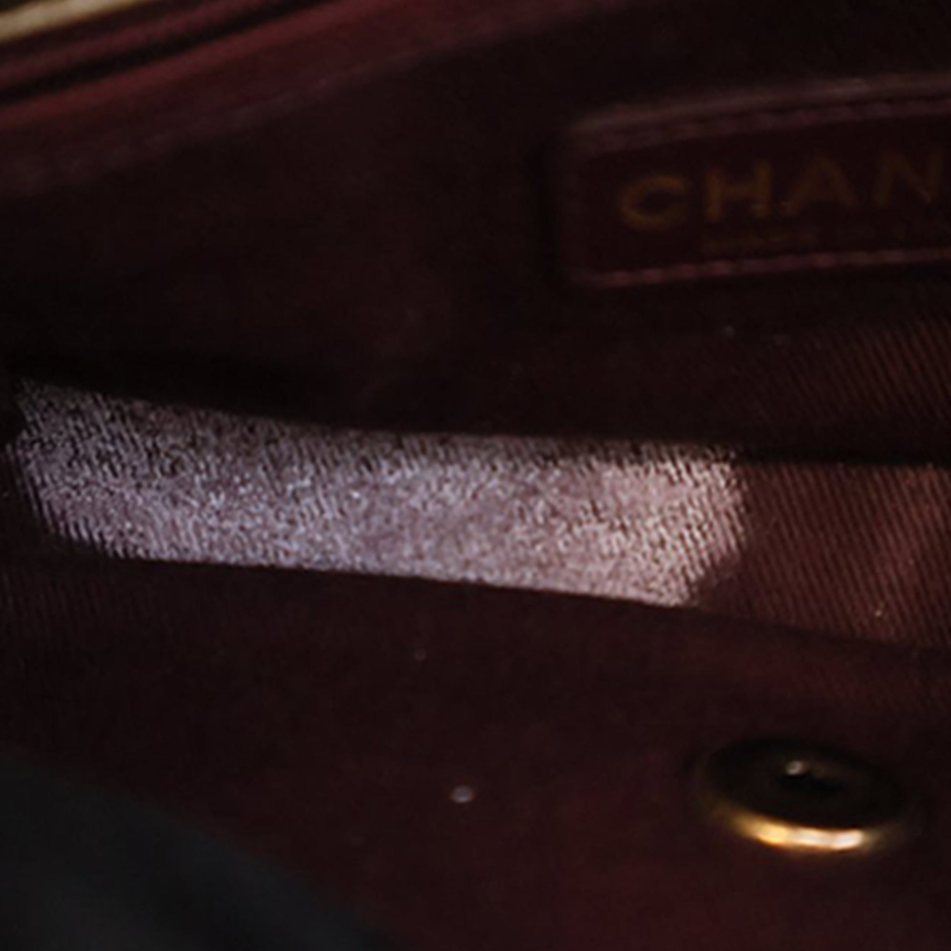 Chanel Small Micro Quilted Metallic Lambskin Coin Flap