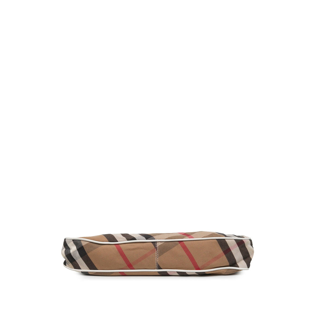 Burberry Supernova Check Canvas Handbag — Brown