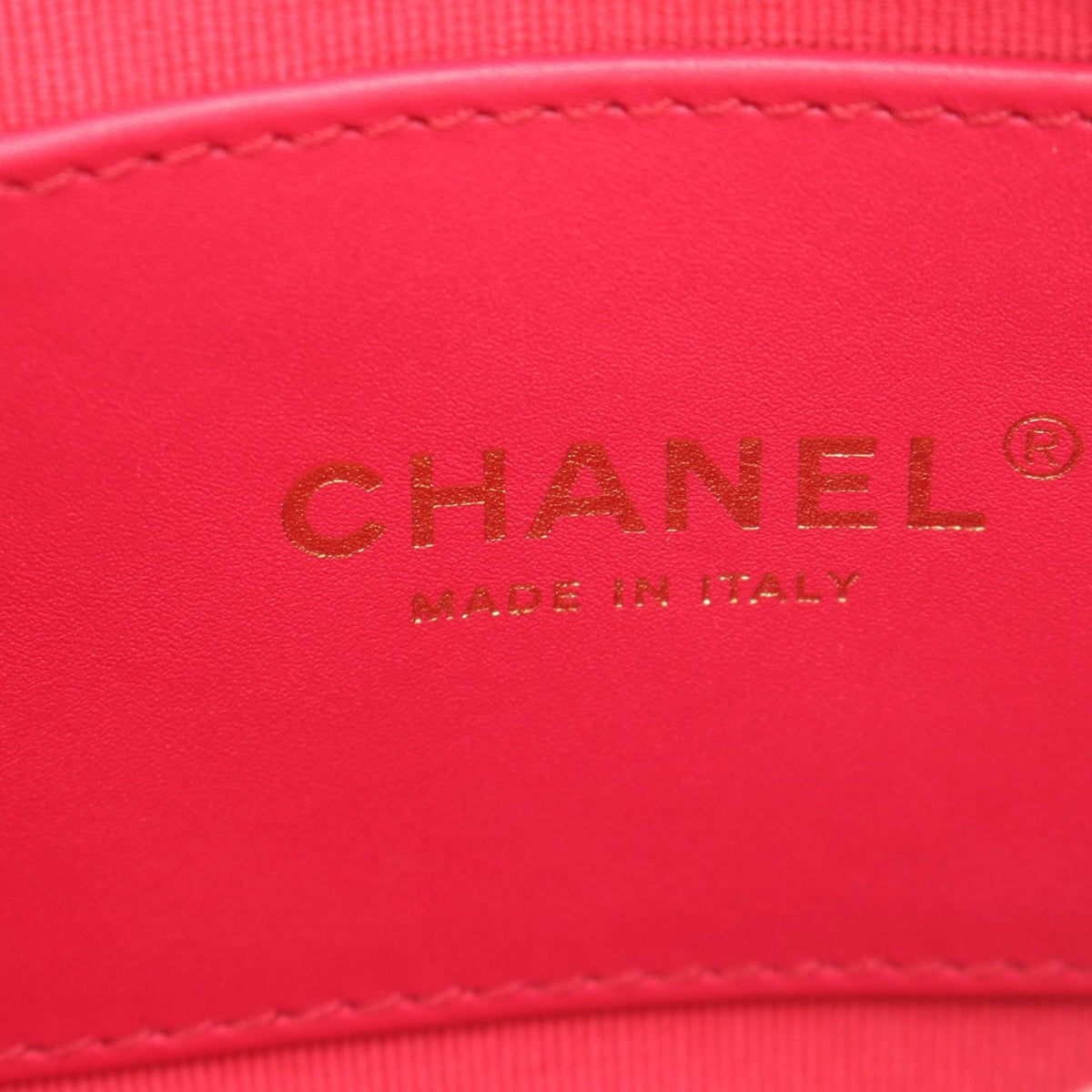 Chanel Mini Quilted Lambskin Acrylic Coco Love Flap