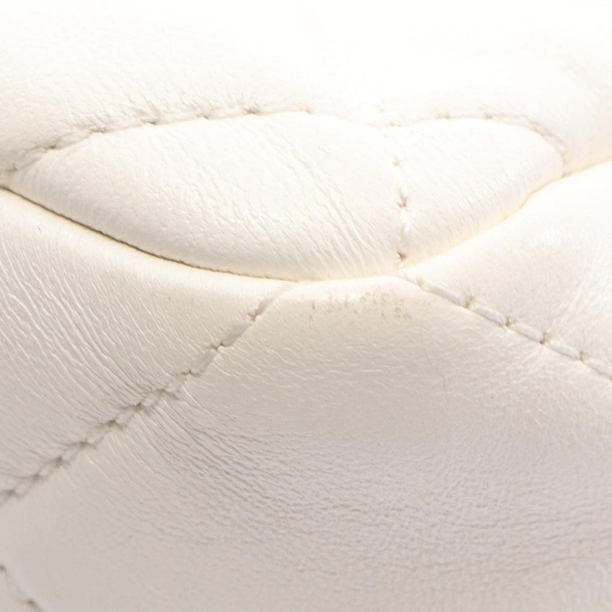 Chanel Mini Quilted Lambskin Acrylic Coco Love Flap