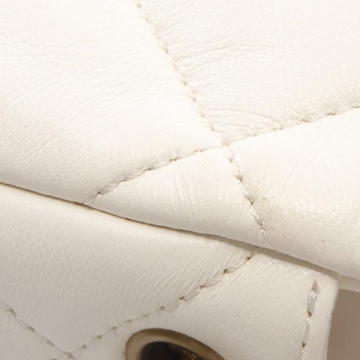 Chanel Mini Quilted Lambskin Acrylic Coco Love Flap