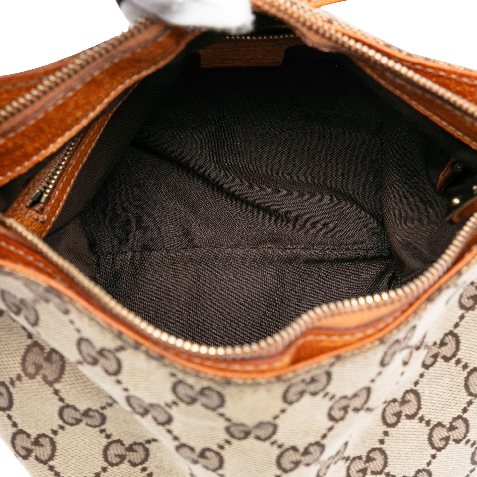 Gucci GG Canvas Horsebit Creole Hobo Bag