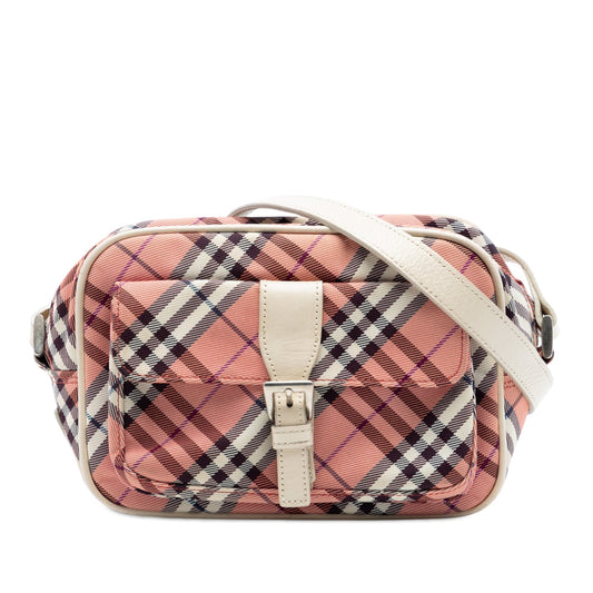 Burberry Nova Check Canvas Crossbody