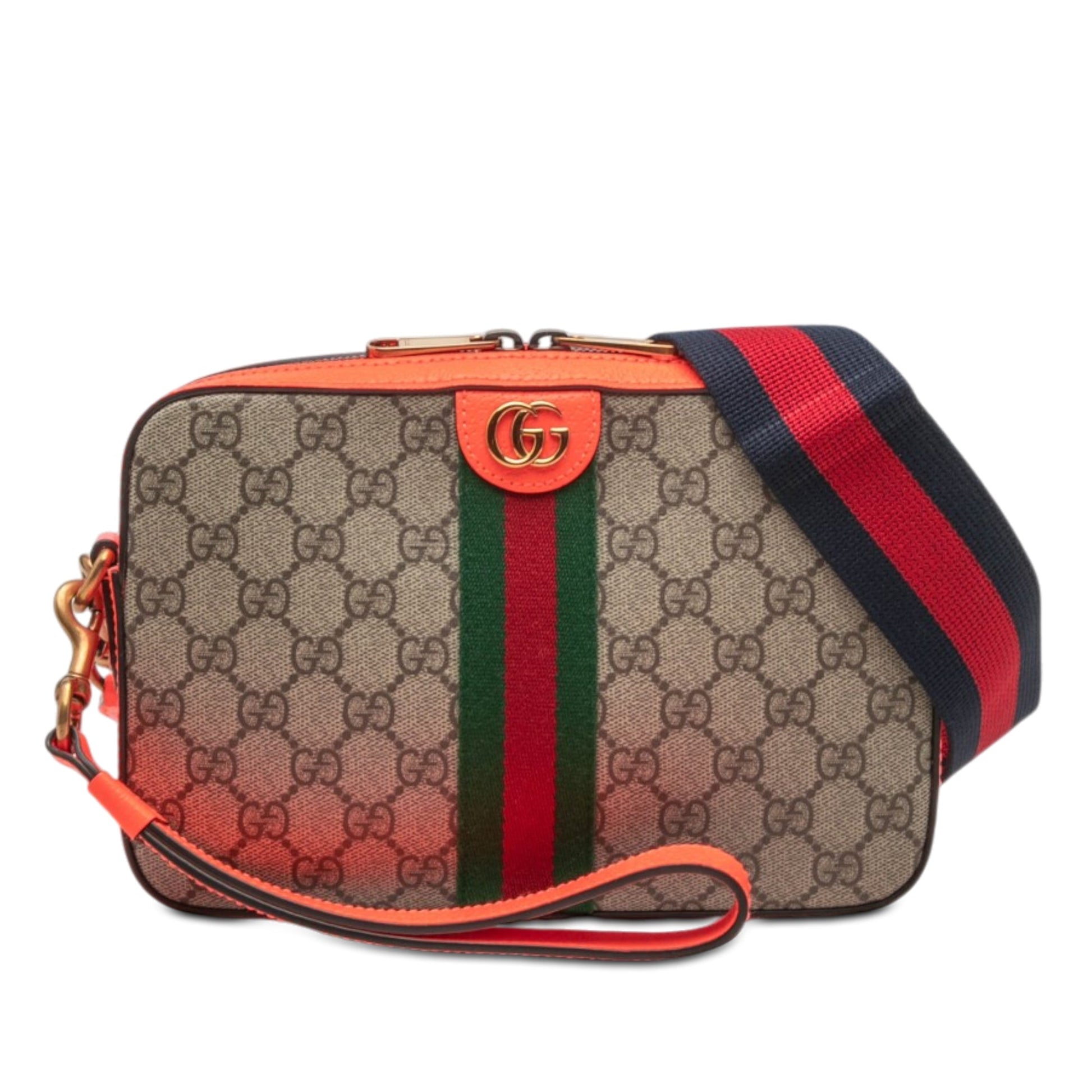 Gucci Small GG Supreme Web Ophidia Crossbody
