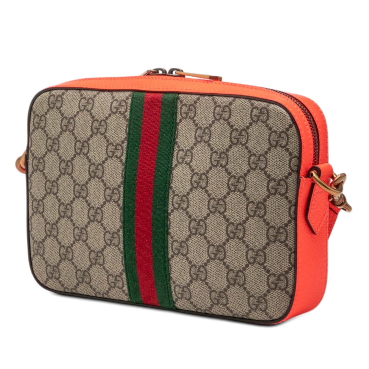 Gucci Small GG Supreme Web Ophidia Crossbody