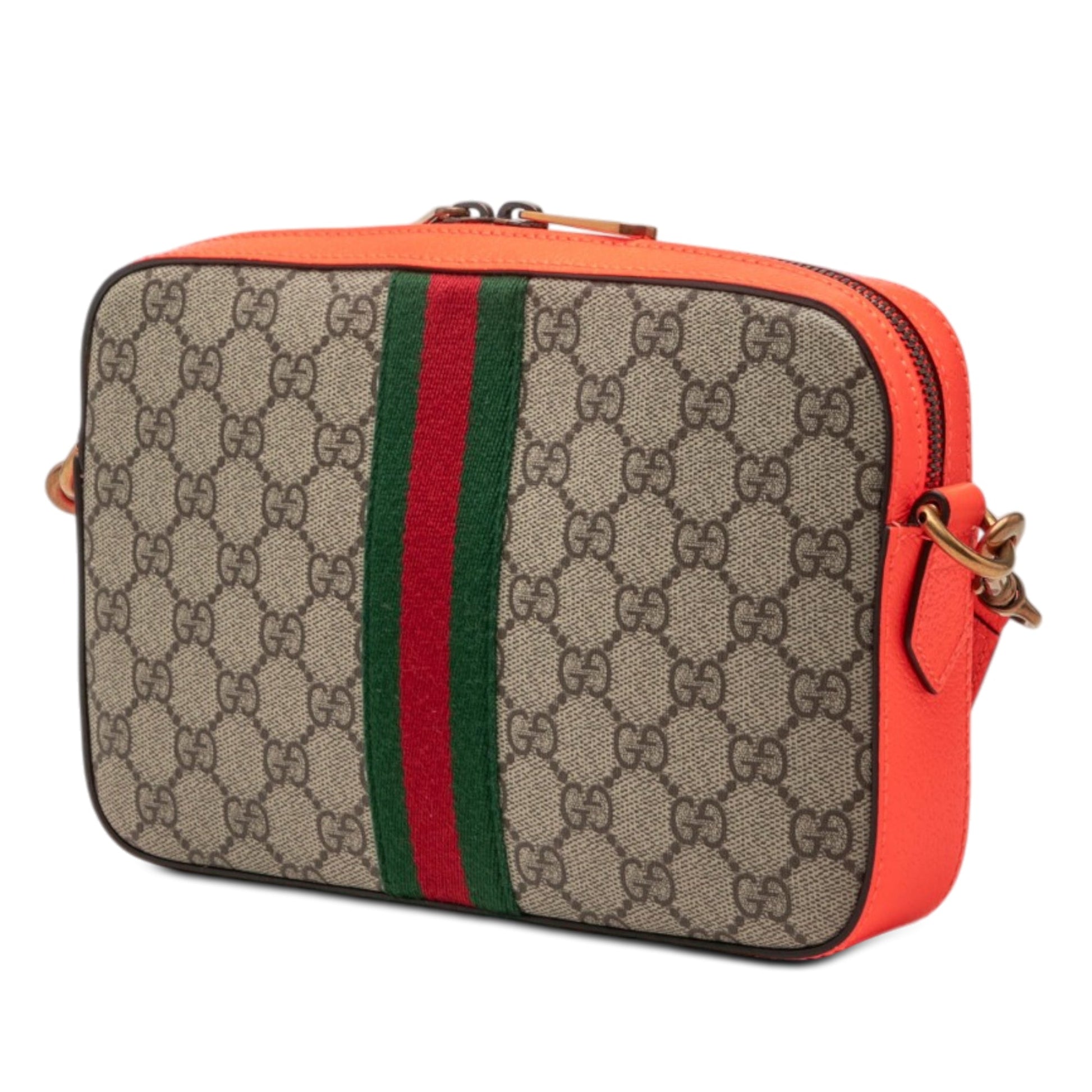 Gucci Small GG Supreme Web Ophidia Crossbody