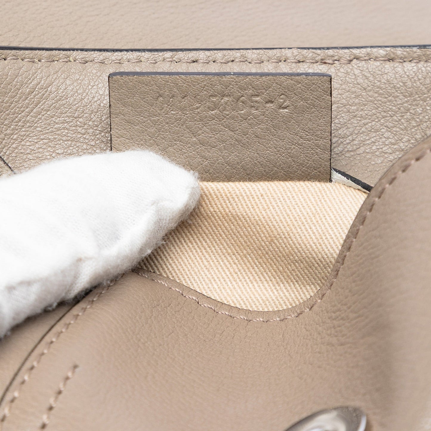 Chloé Mini Calfskin and Suede Faye Backpack