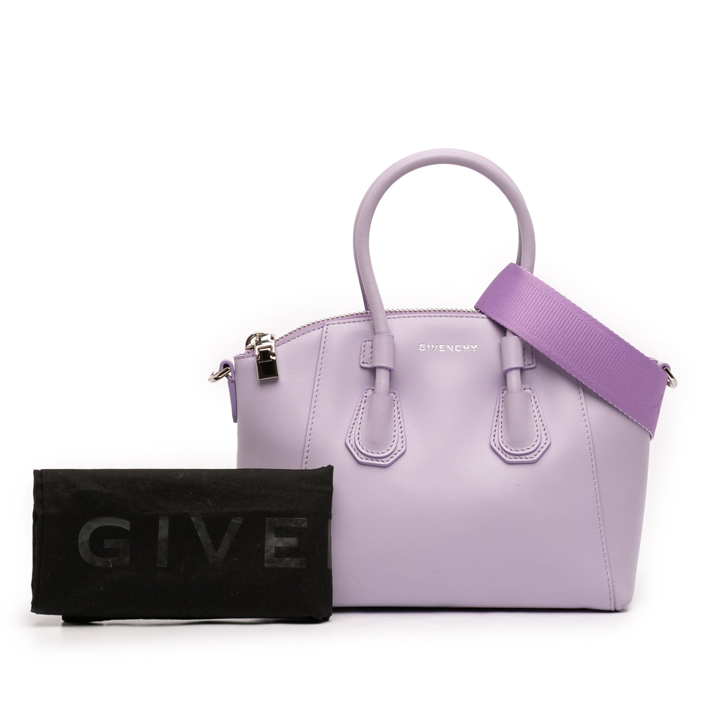 Mini Calfskin Antigona Sport Satchel
