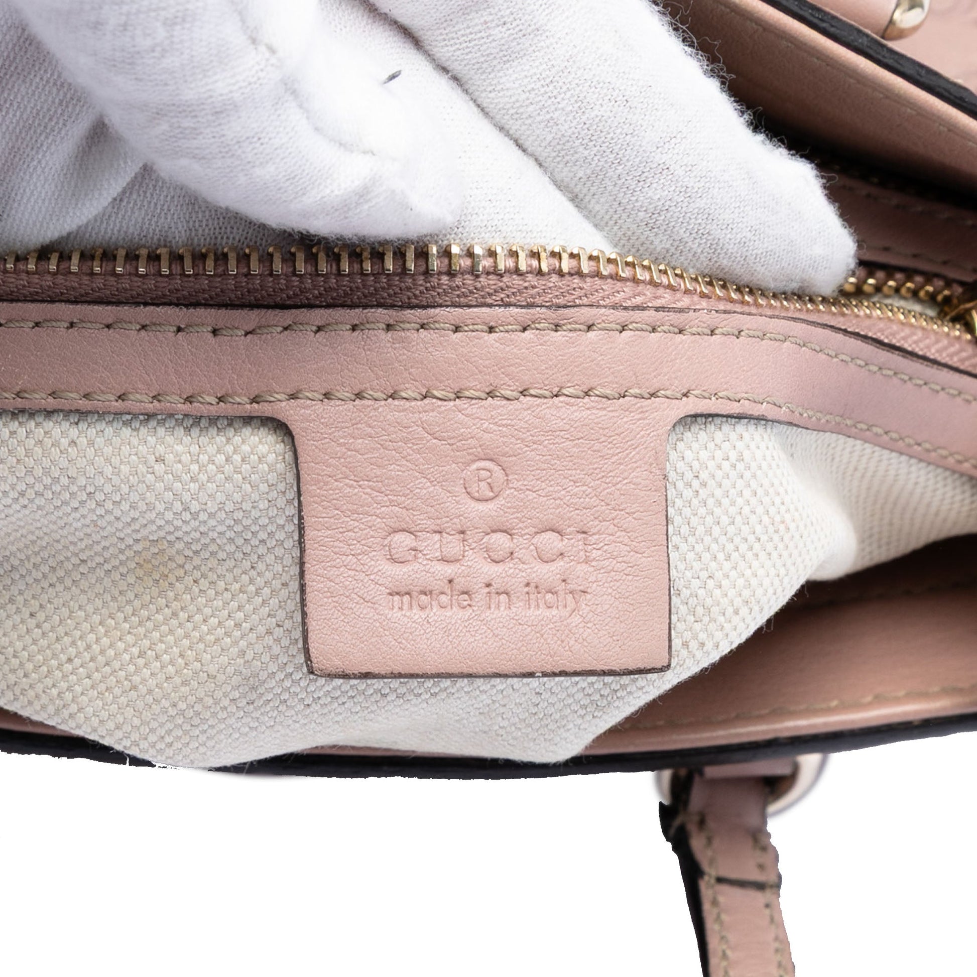Gucci Small Guccissima Bree Satchel