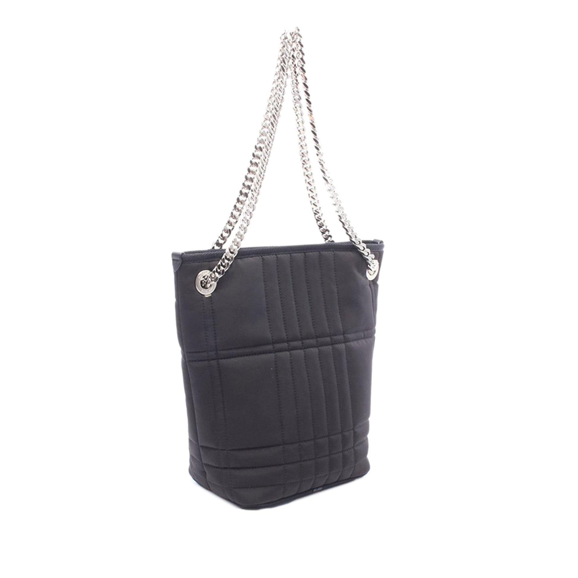 Burberry Small Nylon Laura Bucket Bag