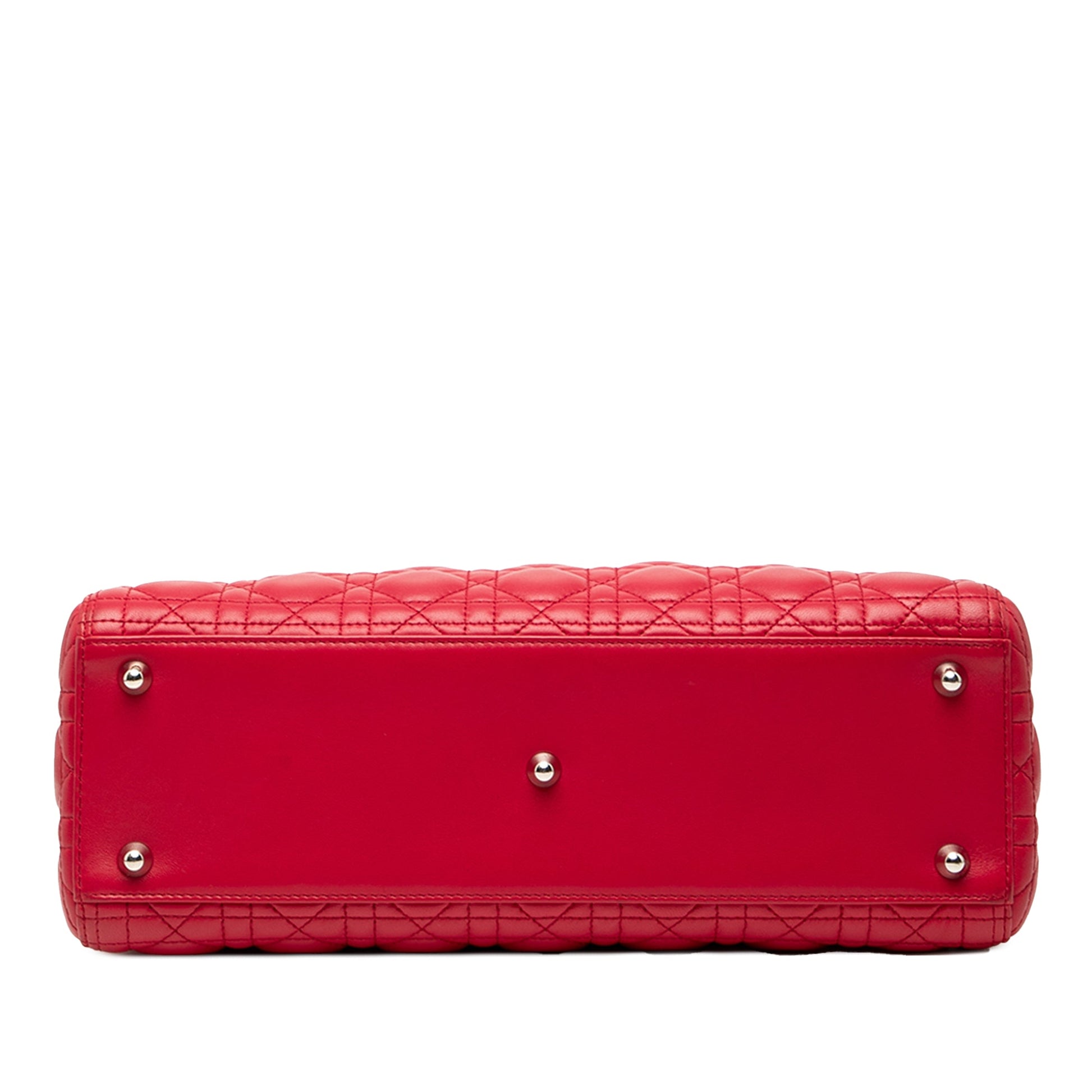 Dior Large Lambskin Cannage Lady Dior